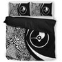 Yap State Bedding Set Lauhala White Circle Style