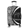 Tokelau Luggage Cover Lauhala White Circle Style