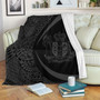 New Zealand Premium Blanket Lauhala Gray Circle Style