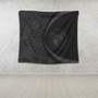 Nauru Tapestry Lauhala Gray Circle Style