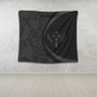 Kosrae Tapestry Lauhala Gray Circle Style