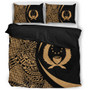 Pohnpei State Bedding Set Lauhala Gold Circle Style