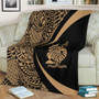 New Caledonia Premium Blanket Lauhala Gold Circle Style