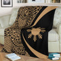 Philippines Filipinos Premium Blanket Lauhala Gold Circle Style