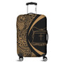 Tokelau Luggage Cover Lauhala Gold Circle Style