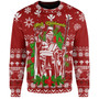 Hawaii Sweatshirt Christmas Hawaii King Kanaka Maoli Pattern