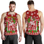 Hawaii Tank Top Christmas Hawaii King Kanaka Maoli Pattern