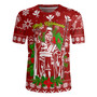 Hawaii Rugby Jersey Christmas Hawaii King Kanaka Maoli Pattern