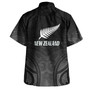 New Zealand Hawaiian Shirt Rugby Ball Style