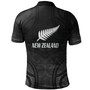 New Zealand Polo Shirt Rugby Ball Style