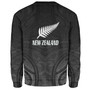 New Zealand Sweatshirt Rugby Ball Style