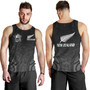 New Zealand Tank Top Rugby Ball Style