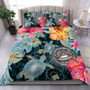 American Samoa Bedding Set Turtle Tropical Beach