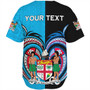 Fiji Baseball Shirt Custom In My Heart