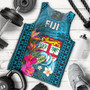 Fiji Tank Top Bula Island Wave Tropical