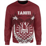 Tahiti Sweatshirt Coat Of Arms Coconut