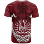 Tahiti T-Shirt Coat Of Arms Coconut