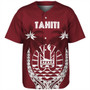 Tahiti Baseball Shirt Coat Of Arms Coconut