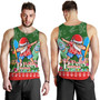 Guam Tank Top Felis Pusgua Tropical Xmas Patterns