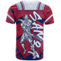 Samoa T-Shirt Samoa Warrior Tribal Pattern