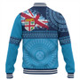 Fiji Baseball Jacket Flag Bula Tribal