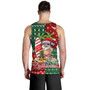 New Zealand Tank Top Maori Hari Kirihimete Tropical Xmas Patterns