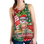 New Zealand Women Tank Maori Hari Kirihimete Tropical Xmas Patterns