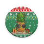 Hawaii Ceramic Ornament Christmas Pineapple Kanaka Maoli Pattern