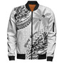 Fiji Bomber Jacket Flying Fijians Polynesian Pattern 2023