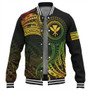 Hawaii Baseball Jacket Kanaka Maoli Round Polynesian Tribal Reggae