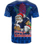 Samoa T-Shirt Manuia Le Kirisimasi Rugby Santa Style