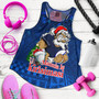 Samoa Women Tank Manuia Le Kirisimasi Rugby Santa Style