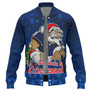 Samoa Baseball Jacket Manuia Le Kirisimasi Rugby Santa Style