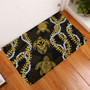 Hawaii Door Mat Kanaka Maoli Floral Puakenikeni Lei