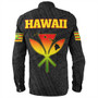Hawaii Long Sleeve Shirt Kanaka Maoli Floral Puakenikeni Lei Reggae