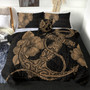 Hawaii Comforter Anchor Poly Tribal Gold