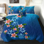 Hawaii Comforter Turtle Polynesian Plumeria Ocean