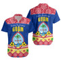 Guam Short Sleeve Shirt Felis Nabidat Polynesian Style