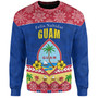 Guam Sweatshirt Felis Nabidat Polynesian Style