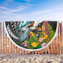 Hawaii Beach Blanket Turtle Ocean Spiral Polynesian Patterns