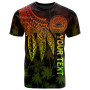 American Samoa Personalised T-shirt - Polynesian Wings (Reggae) 1