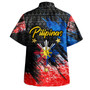 Philippines Filipinos Hawaiian Shirt Pilipinas Sun Grunge Style