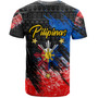 Philippines Filipinos T-Shirt Pilipinas Sun Grunge Style
