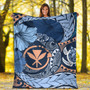 Hawaii Premium Blanket Kanaka Maoli Tribal Pattern