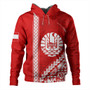 Tahiti Hoodie Tribal Fabric And Coat Of Arms