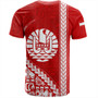 Tahiti T-Shirt Tribal Fabric And Coat Of Arms