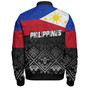 Philippines Filipinos Bomber Jacket Pinoy Pride Grunge Style
