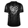 New Zealand Rugby Jersey Rugby Heart Maori Style Silver Fern