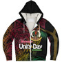 Vanuatu Sherpa Hoodie Vanuatu Unity Day