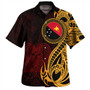 Papua New Guinea Hawaiian Shirt PNG Tribal Tattoo Symbols